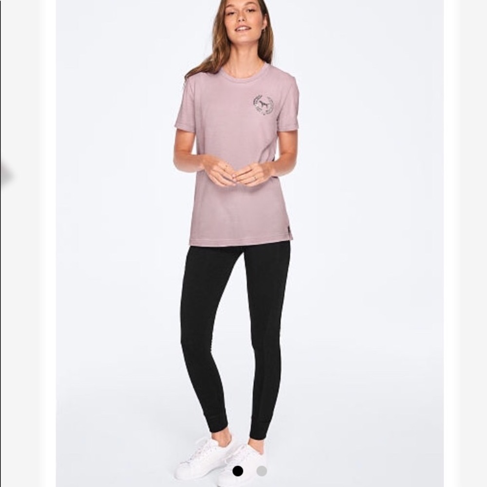 NWT vs lilac bling campus tee, fits like a small